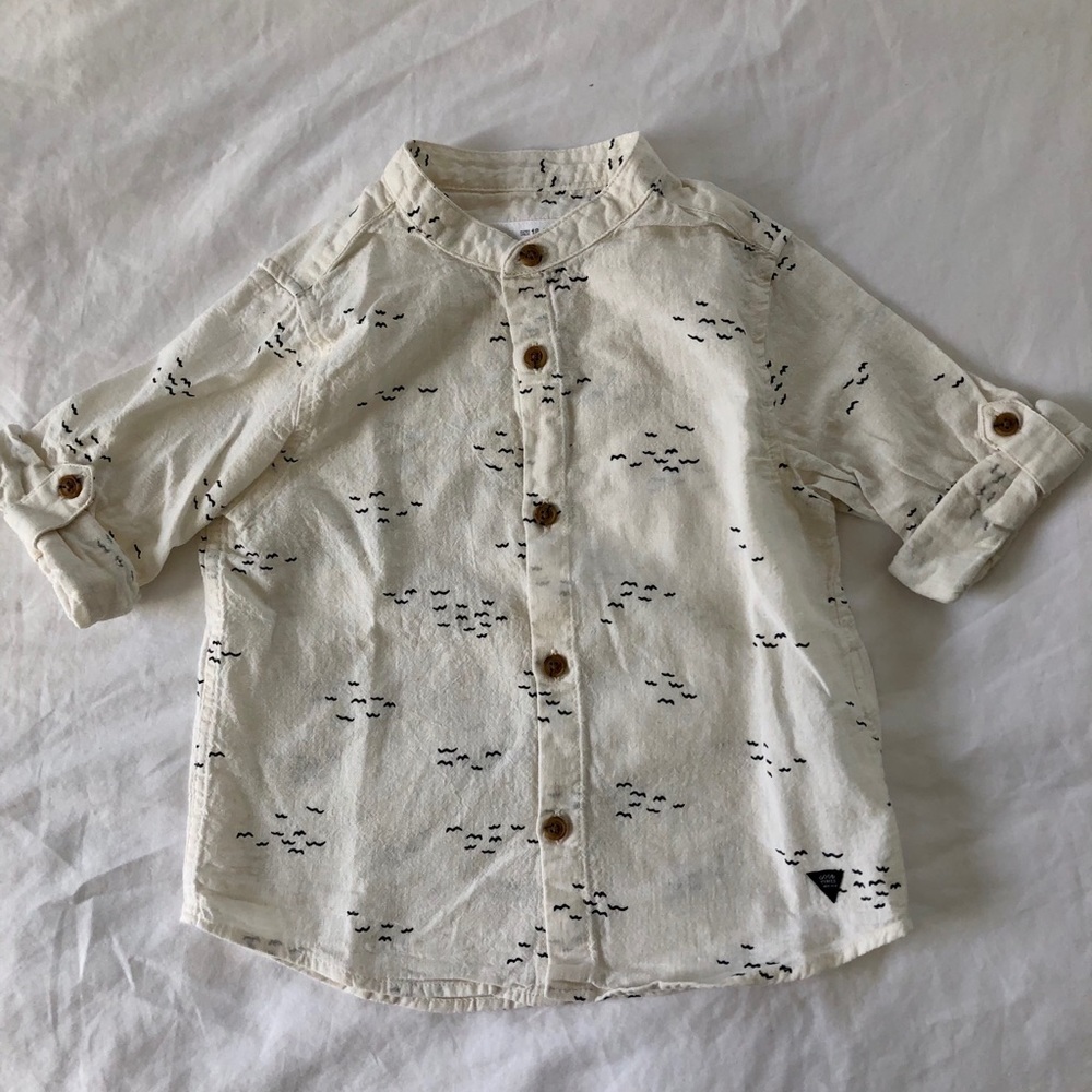 Boy’s Zara Button-Up Shirt